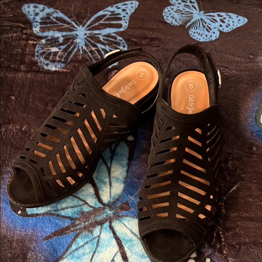 Black Women's Sandals